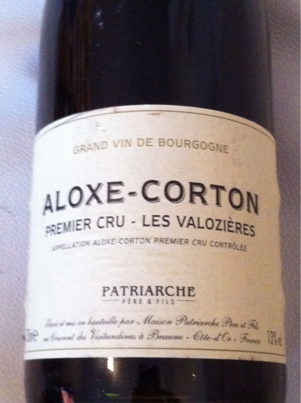 Aloxe-Corton Premier Cru