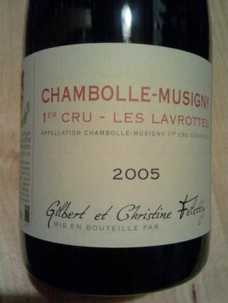 Chambolle-Musigny Premier Cru