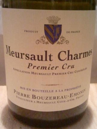 Meursault Premier Cru Charmes