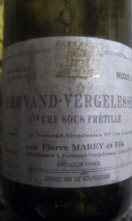 Pernand-Vergelesses Premeir Cru