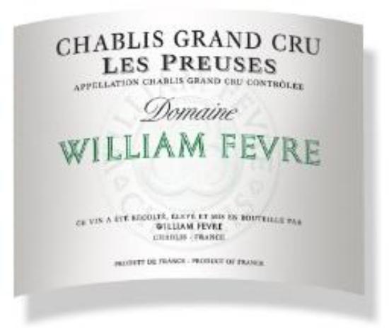 Chablis Grand Cru Les Preuse