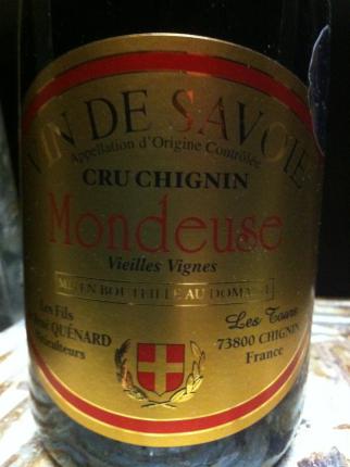 Vin-de-Savoie Chignin
