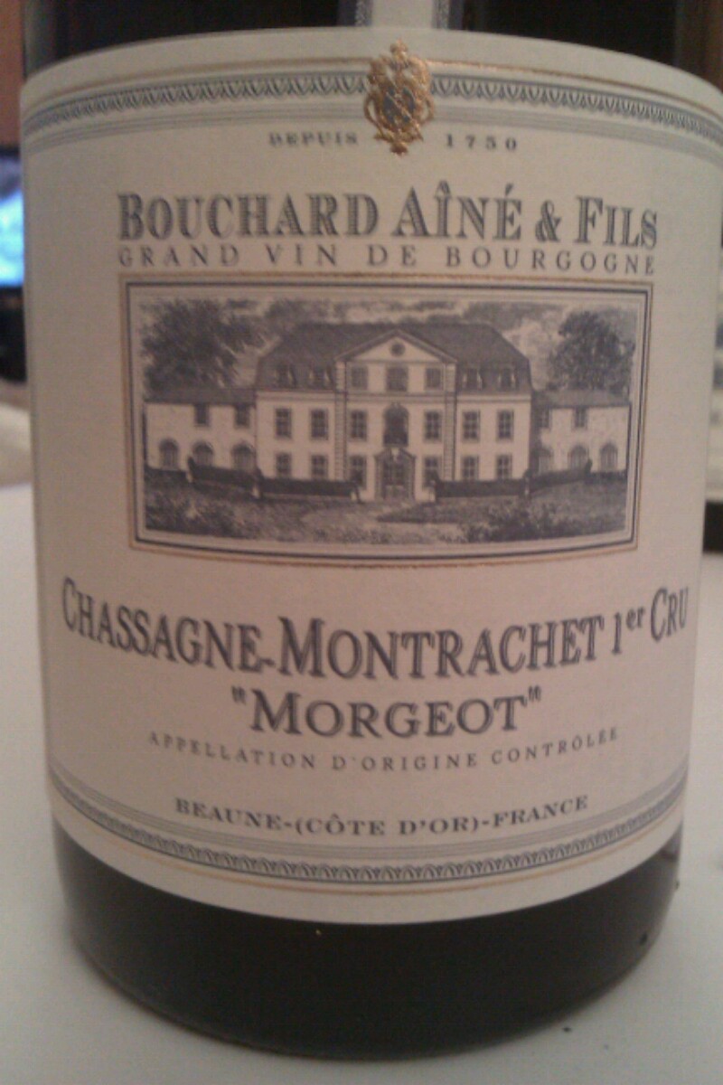Chassagne-montrachet Premier Cru Morgeot