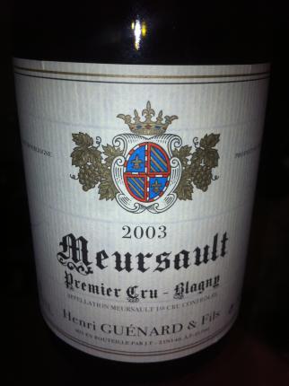 Meursault Premier Cru