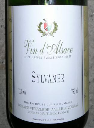 Alsace Sylvaner
