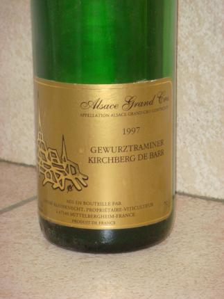Alsace Gewurztraminer