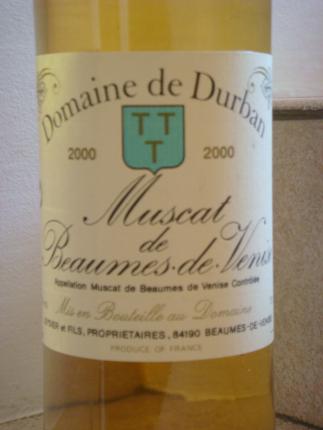 Muscat de beaumes-de-venise
