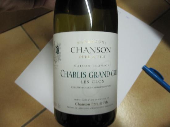 Chablis Grand Cru Les Clos