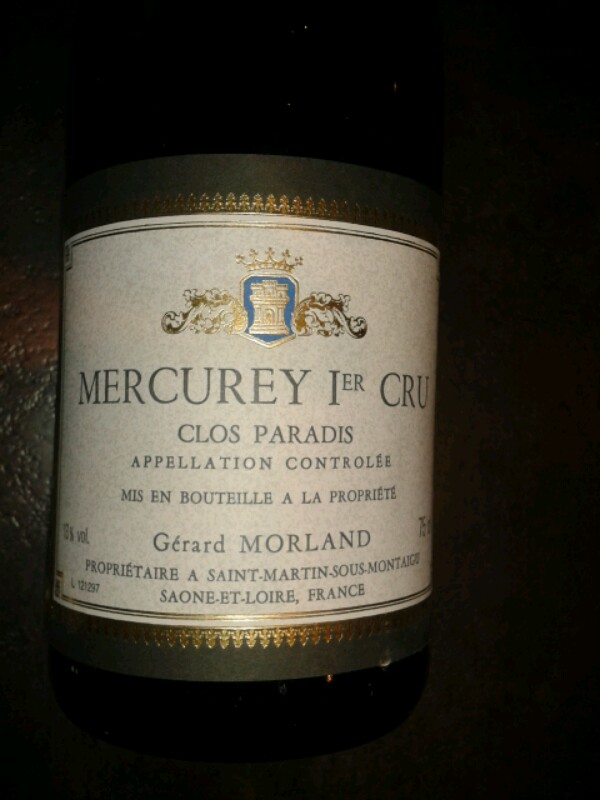 Mercurey Premier Cru
