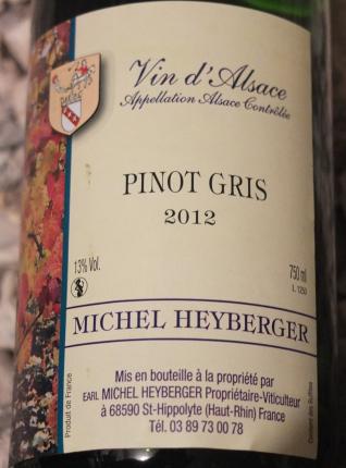 Alsace Pinot Gris
