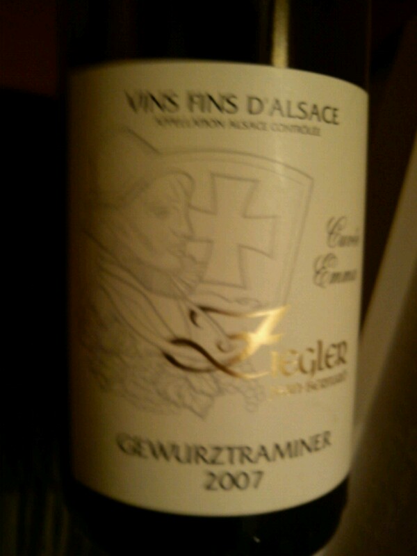 Alsace Gewurztraminer