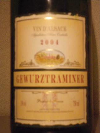 Alsace Gewurztraminer