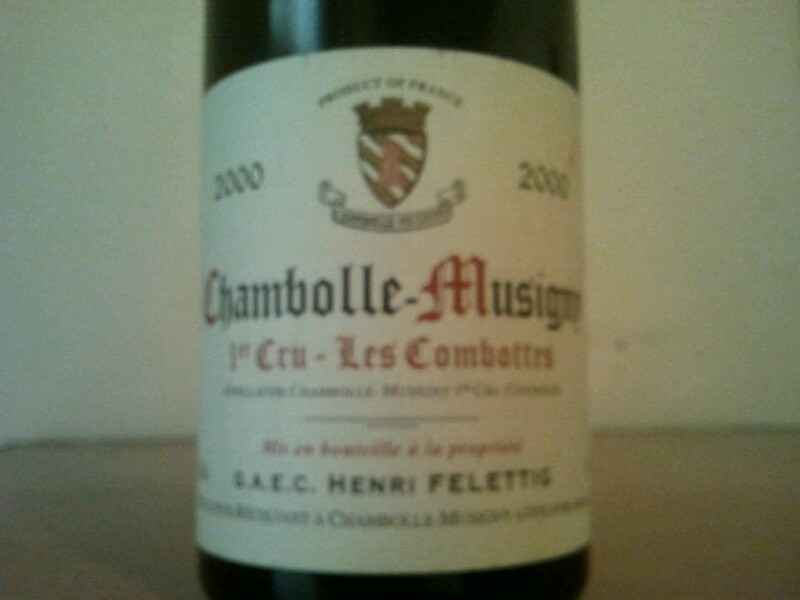 Chambolle-Musigny Premier Cru Aux Combottes