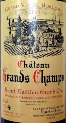 Saint-Emilion Grand Cru