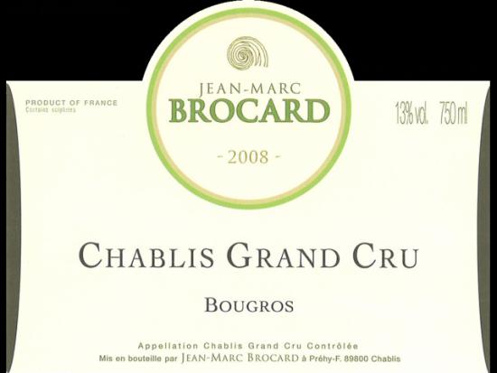 Chablis Grand Cru Bougros