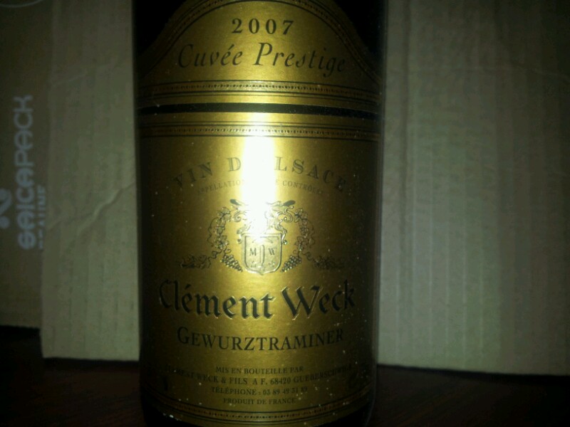 Alsace Gewurztraminer
