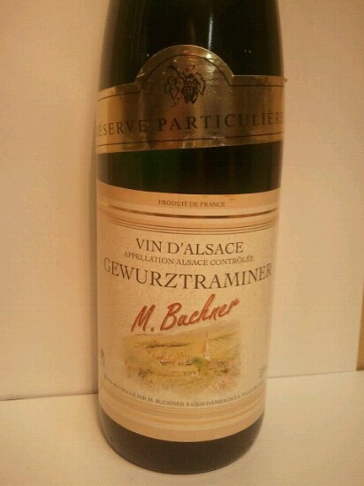 Alsace Gewurztraminer