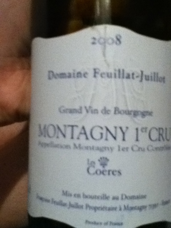 Montagny Premier Cru