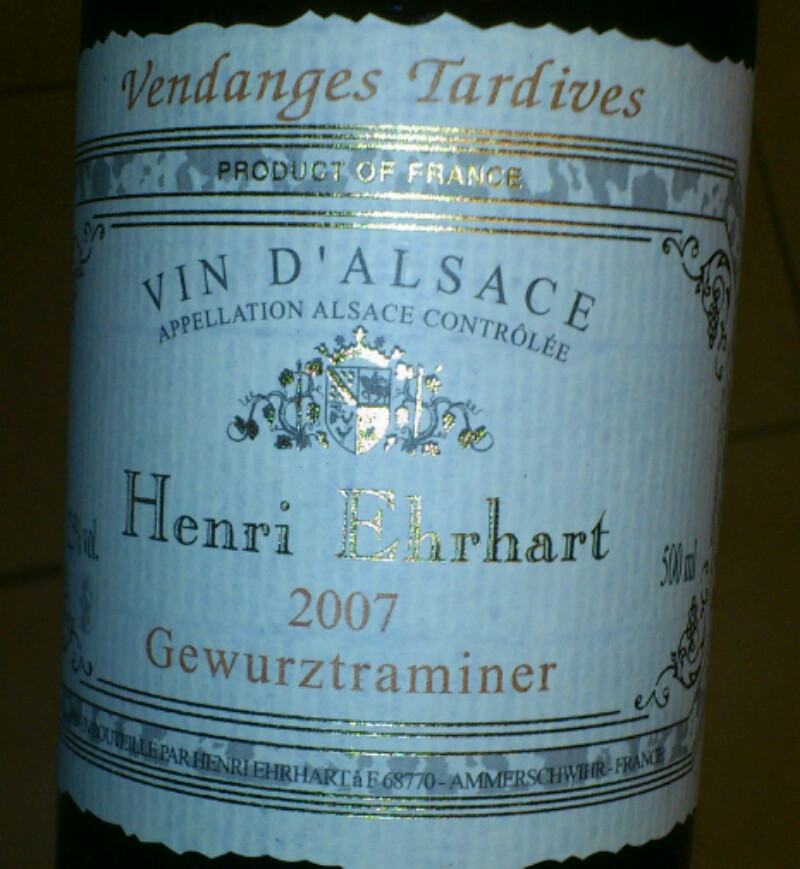 Alsace Gewurztraminer