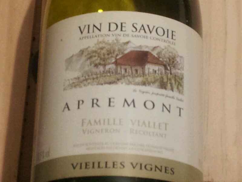 Vin-de-Savoie Apremont
