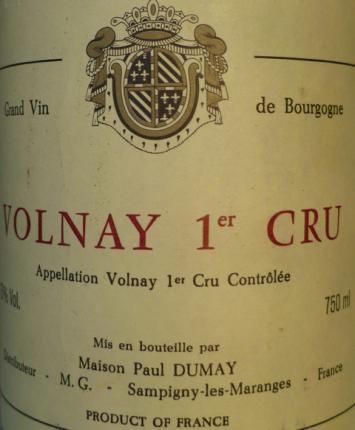 Volnay Premier Cru