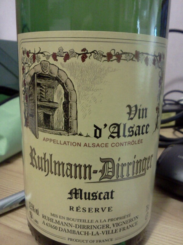 Alsace muscat