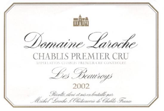 Chablis Premier Cru Beauroy