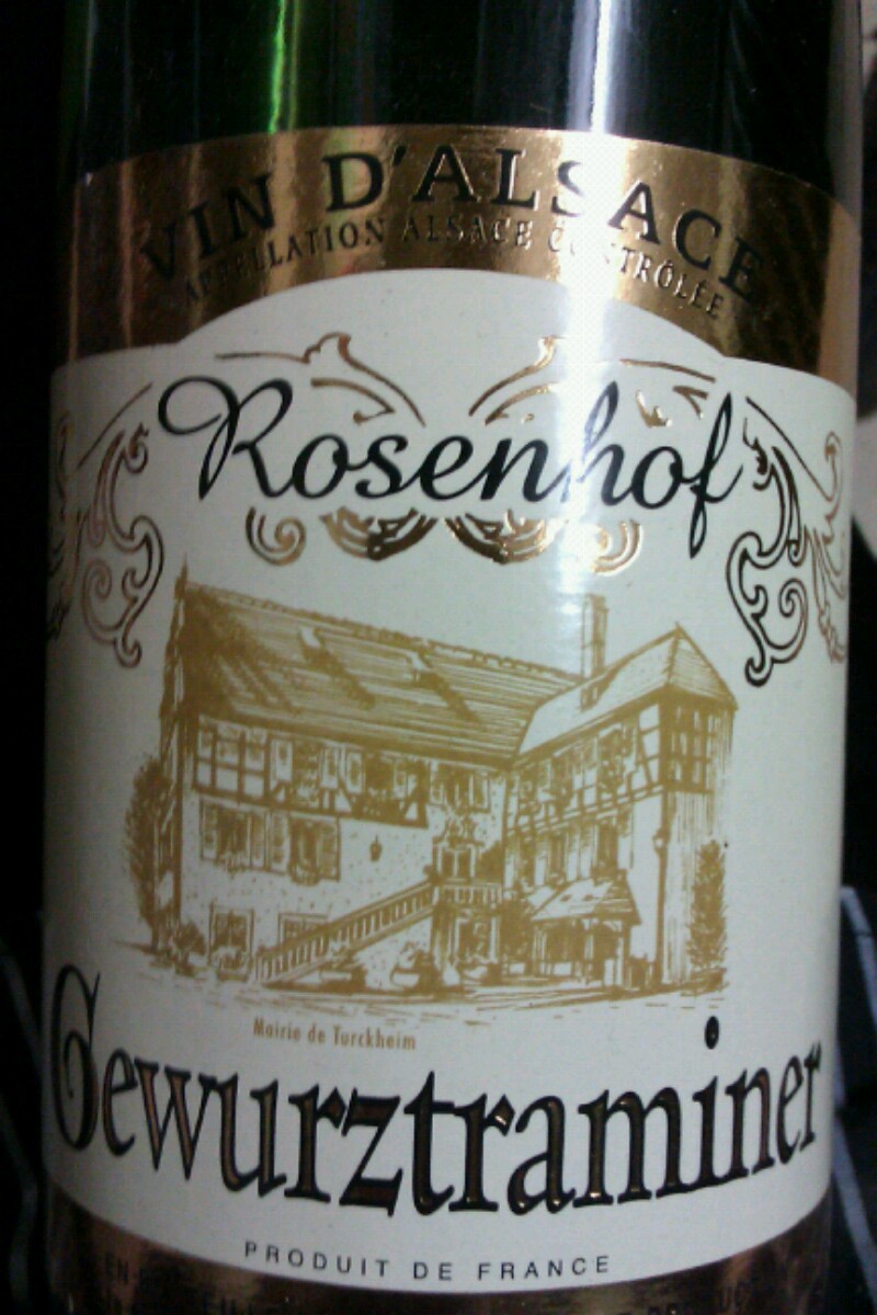 Alsace Gewurztraminer