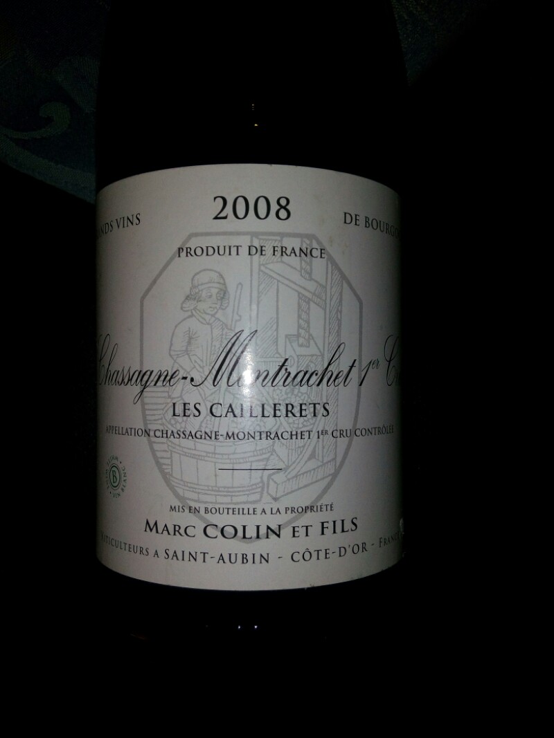 Chassagne-Montrachet Premier Cru les Caillerets