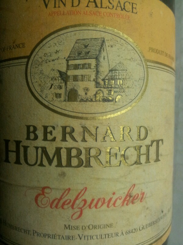 Alsace Edelzwicker