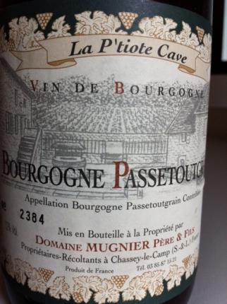 Bourgogne Passetoutgrain