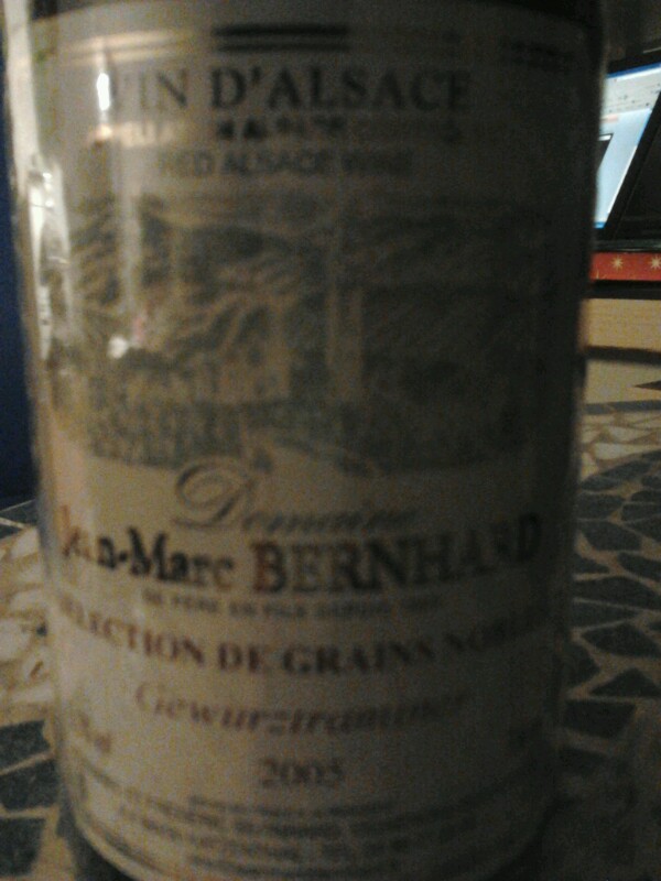Alsace Gewurztraminer