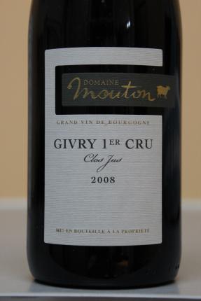 Givry Premier Cru Clos Jus