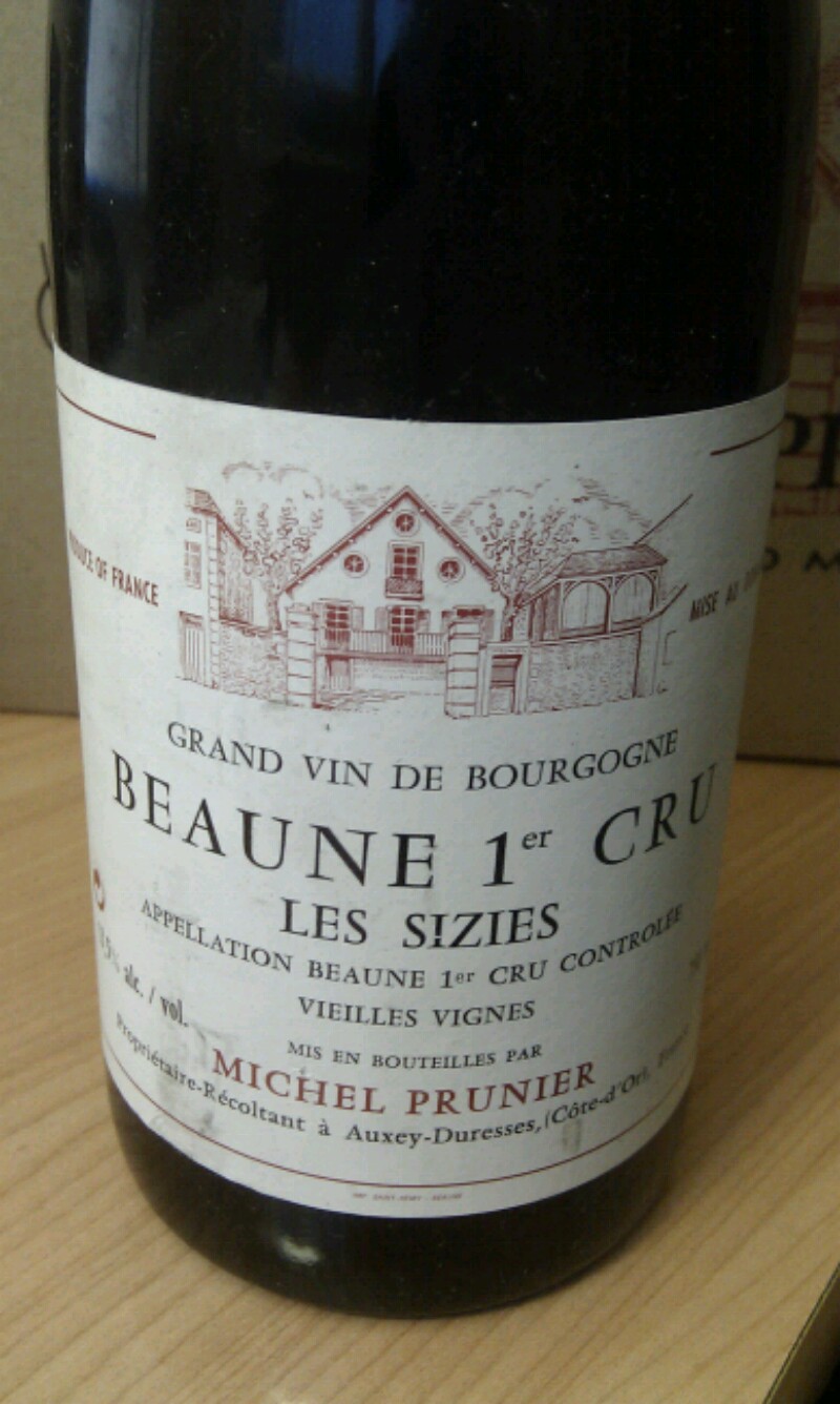 Beaune Premier Cru Les Sizies
