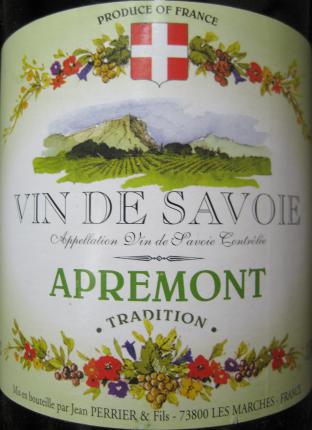 Vin-de-Savoie Apremont