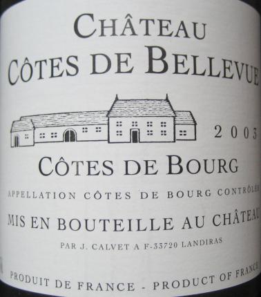 Côtes de Bourg