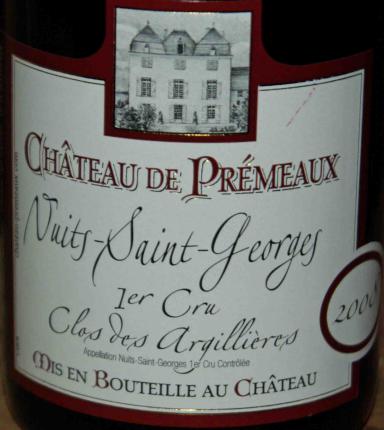 Nuits-Saint-Georges Premier Cru