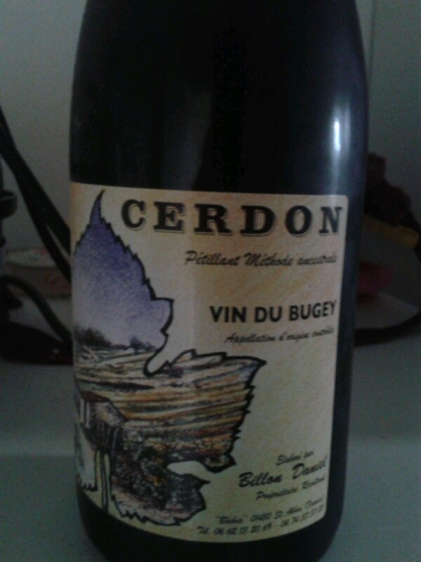Vin du Bugey-Cerdon pétillant