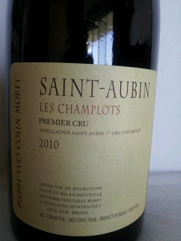 Saint-Aubin Premier Cru Les Champlots