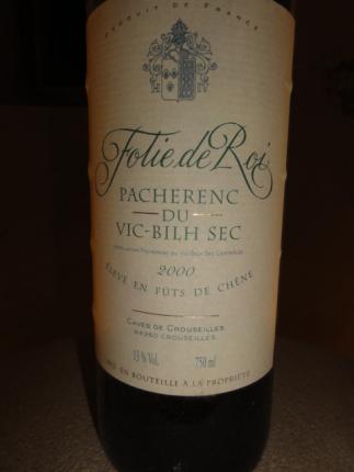 Pacherenc-du-Vic-Bilh-Sec