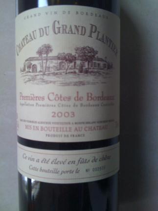 Premières côtes de Bordeaux
