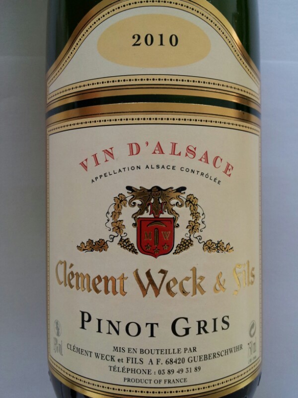 Alsace Pinot Gris