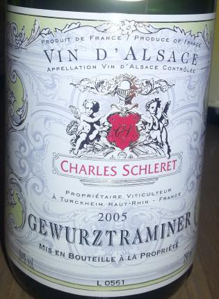 Alsace Gewurztraminer