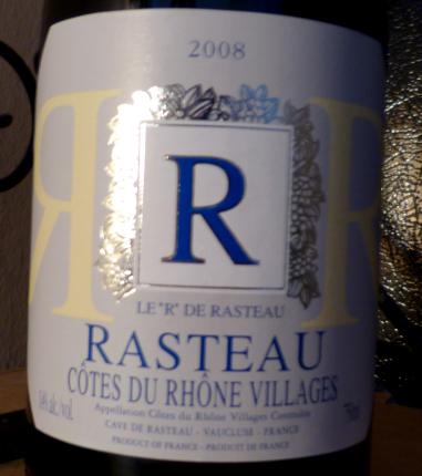Côtes-du-Rhône-Villages Rasteau