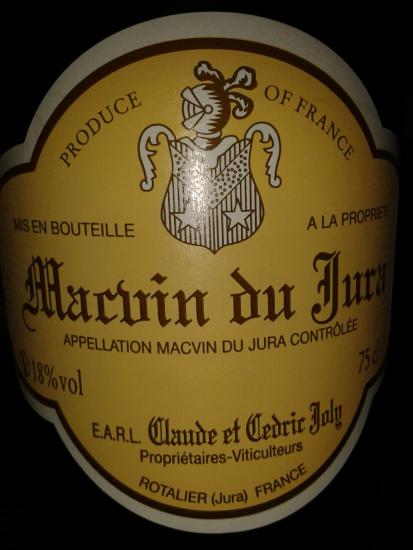 Macvin du Jura