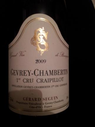 Gevrey-chambertin Premier Cru