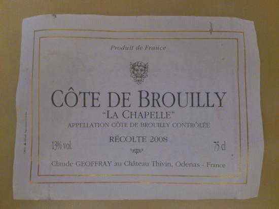 Côte de Brouilly
