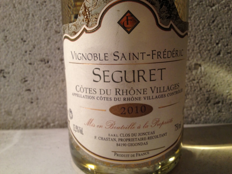 Côtes-du-Rhône-Villages Séguret