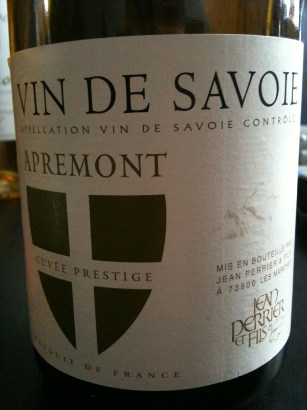 Vin-de-Savoie Apremont