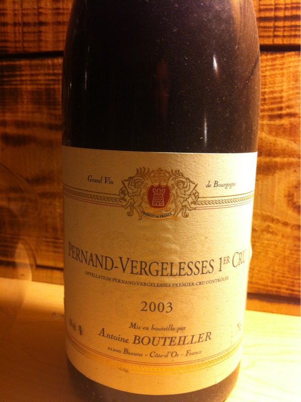 Pernand-Vergelesses Premier Cru Vergelesses
